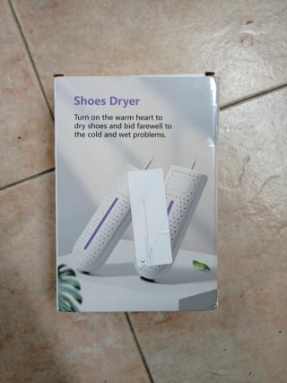 Secador de zapatos eléctrico