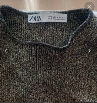Jersey fino crop Zara