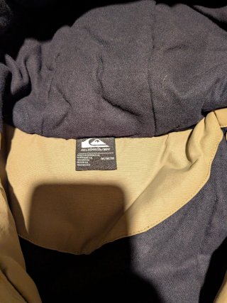 Parka Quiksilver June Battle color beige