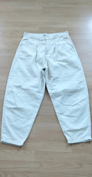 Pantalón balloon Zara beige