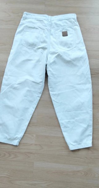 Pantalón balloon Zara beige