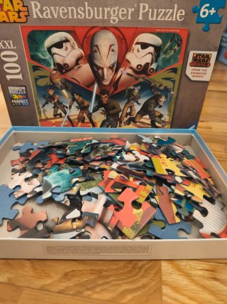Puzzle Ravensburger Star Wars Rebels 100 piezas