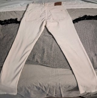 Pantalón blanco Pull&Bear hombre