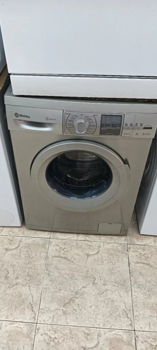 Lavadora Balay 8 KG Gris
