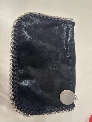 Bolso de fiesta negro sin correa