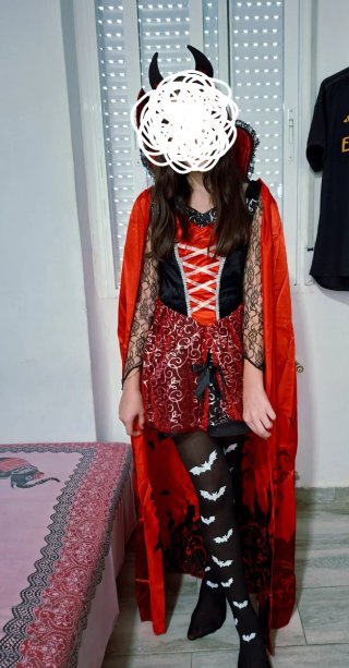 Disfraz de Vampiresa Infantil