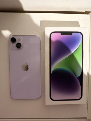 iPhone 14 Plus 128GB Viola con batteria all'87% e scatola