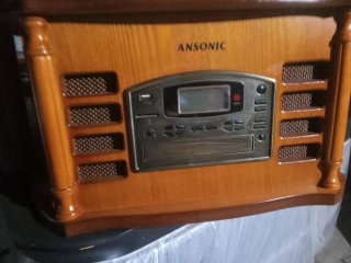 Equipo de música Ansonic madera