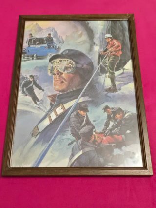 Quadro Carabinieri Montagna