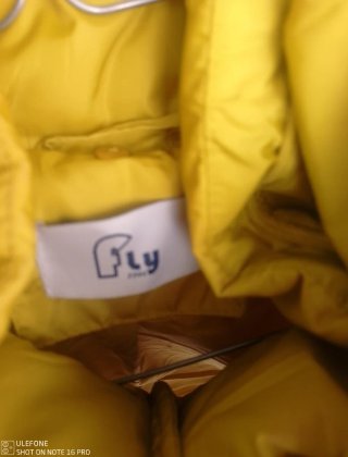 Abrigo Fly mujer amarillo Talla XS-S c