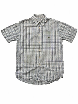 Lacoste Camisa vintage old money cuadros