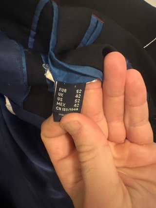 Traje Azul Cortefiel Americana 52 Pantalón 46