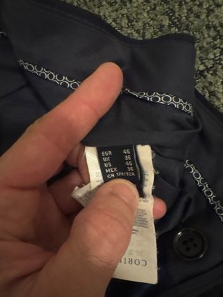 Traje Azul Cortefiel Americana 52 Pantalón 46
