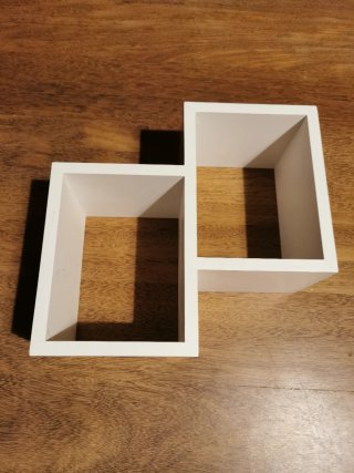 Estantería de Pared Blanca