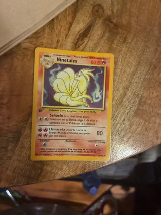 Carta Pokémon Ninetales