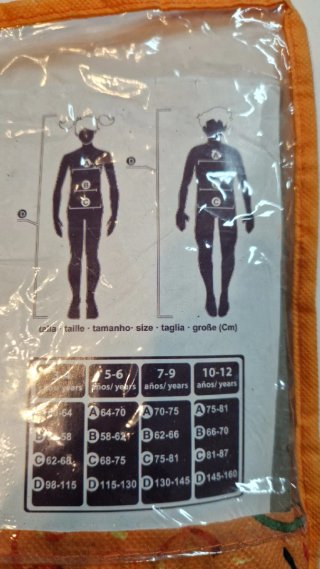 Disfraz de Demonio Infantil (7-9 años)