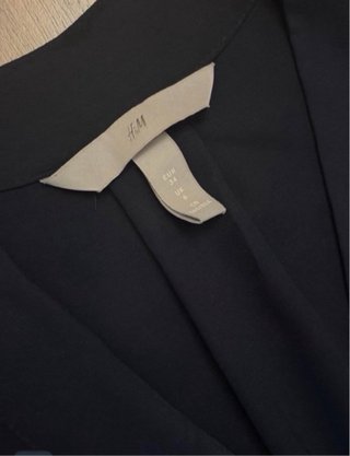 Vestido azul marino H&M