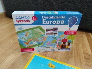Puzzle Europa 2 Caras Clementoni