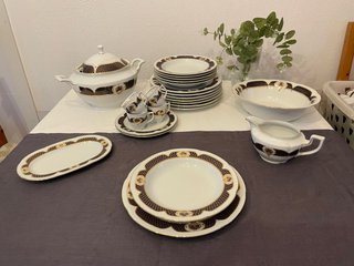 Vajilla Porcelana Graf Van Henneberg