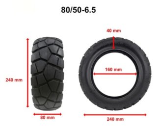 Neumático para Patinete Eléctrico 80/50-6.5