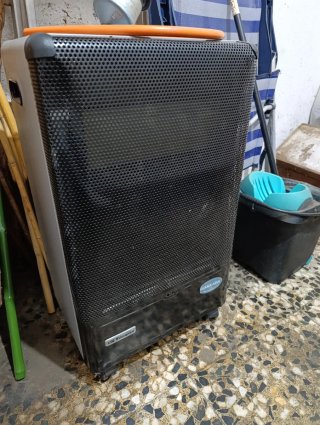 Estufa de Gas Orbegozo Llama Azul