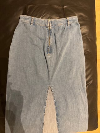 Falda vaquera larga Pull&Bear