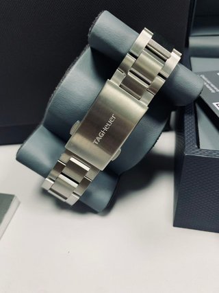 TAG Heuer Aquaracer Cronógrafo Plata Blanco