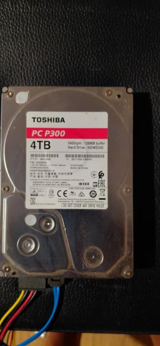 Disco Duro Toshiba 4TB PC P300
