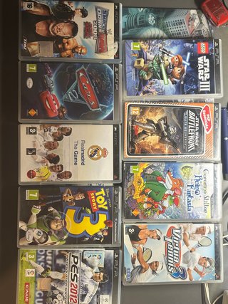 Lote de 10 Juegos para PSP