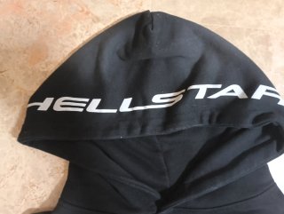 Sudadera Hellstar Negra