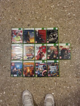 Cada juego a 10 Lote Juegos Xbox 360
