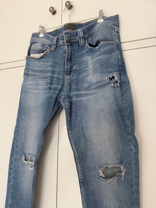 Pantalón vaquero Zara azul