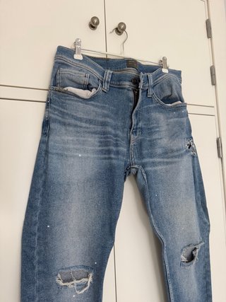 Pantalón vaquero Zara azul