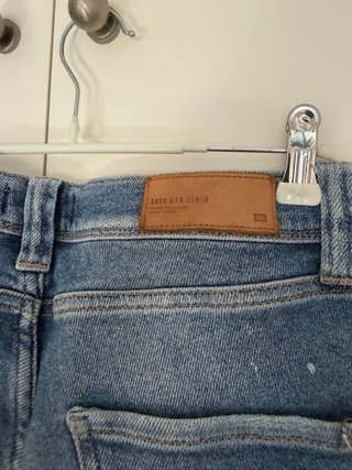 Pantalón vaquero Zara azul