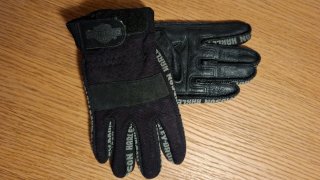 Guantes Harley-Davidson Negros y Grises