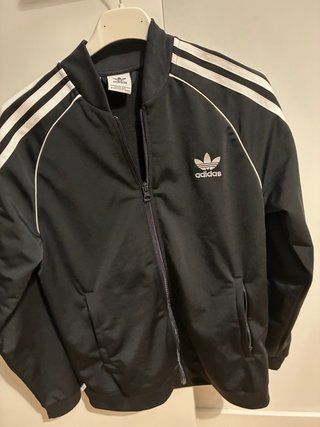 Chaqueta de chándal Adidas negra