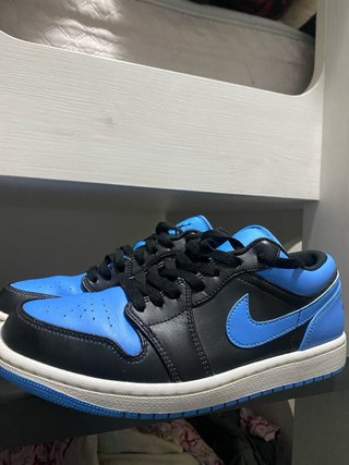 Nike Jordan 1 Low Azules y Negras