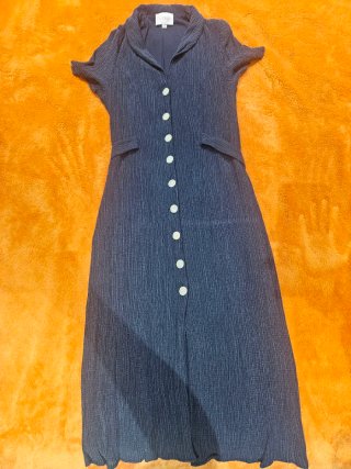 Vestido camisero Rouje azul