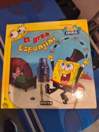 Libro infantil Bob Esponja: El gran Esponjini (Edi