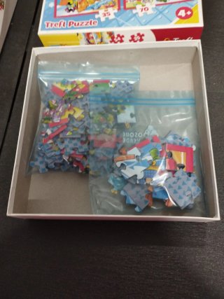 Puzzle 4 en 1 Super Things Trefl