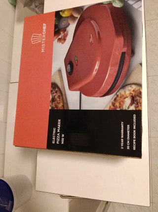 Horno de Pizza Eléctrico MisterChef