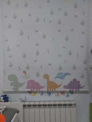 Store enrollable infantil dinosaurios