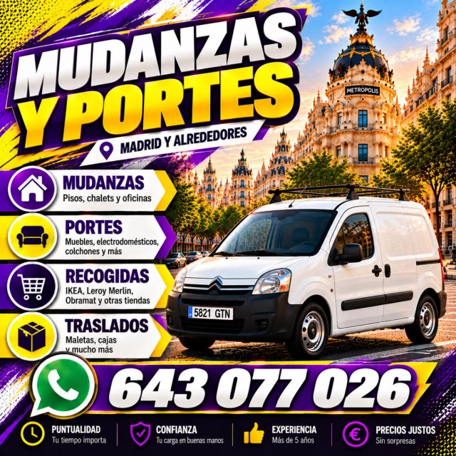 Mudanzas y Portes