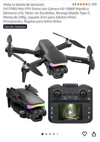 Drone con Cámara HD 1080P para principiantes
