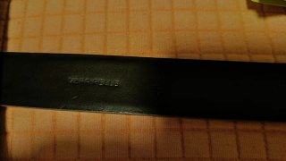 Cinturón Versace Hombre Gris con Etiqueta