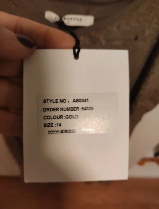 Vestido Lentejuelas Glamorous. Nuevo con etiqueta