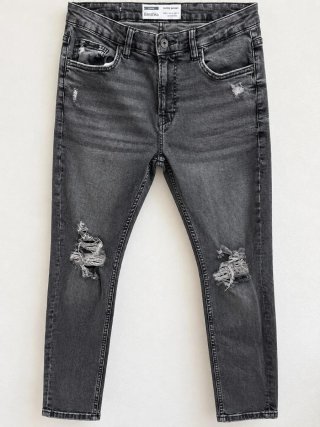 Vaqueros Bershka Super Skinny Grises