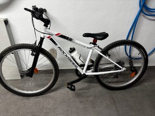 Bicicleta Infantil Rockrider Blanca