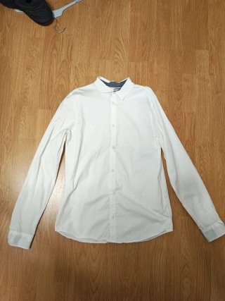 Camisa de vestir H&M blanca
