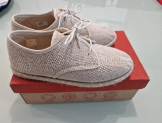 Blucher yute lino, talla 33. Marca chuches